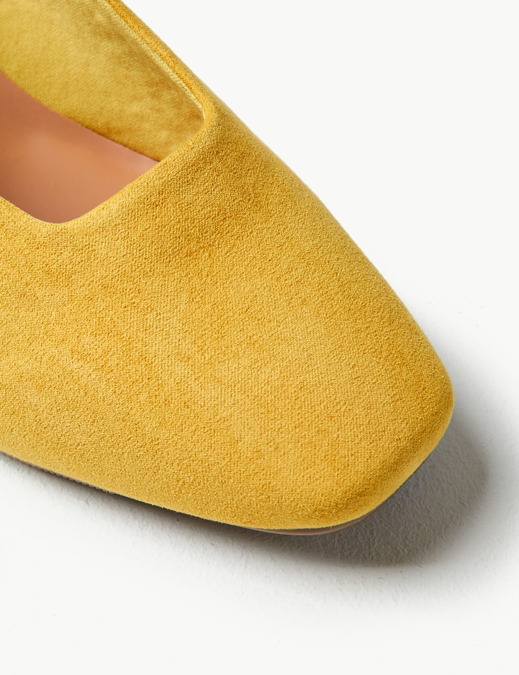 Wide Fit Block Heel Court Shoes 4 of 5