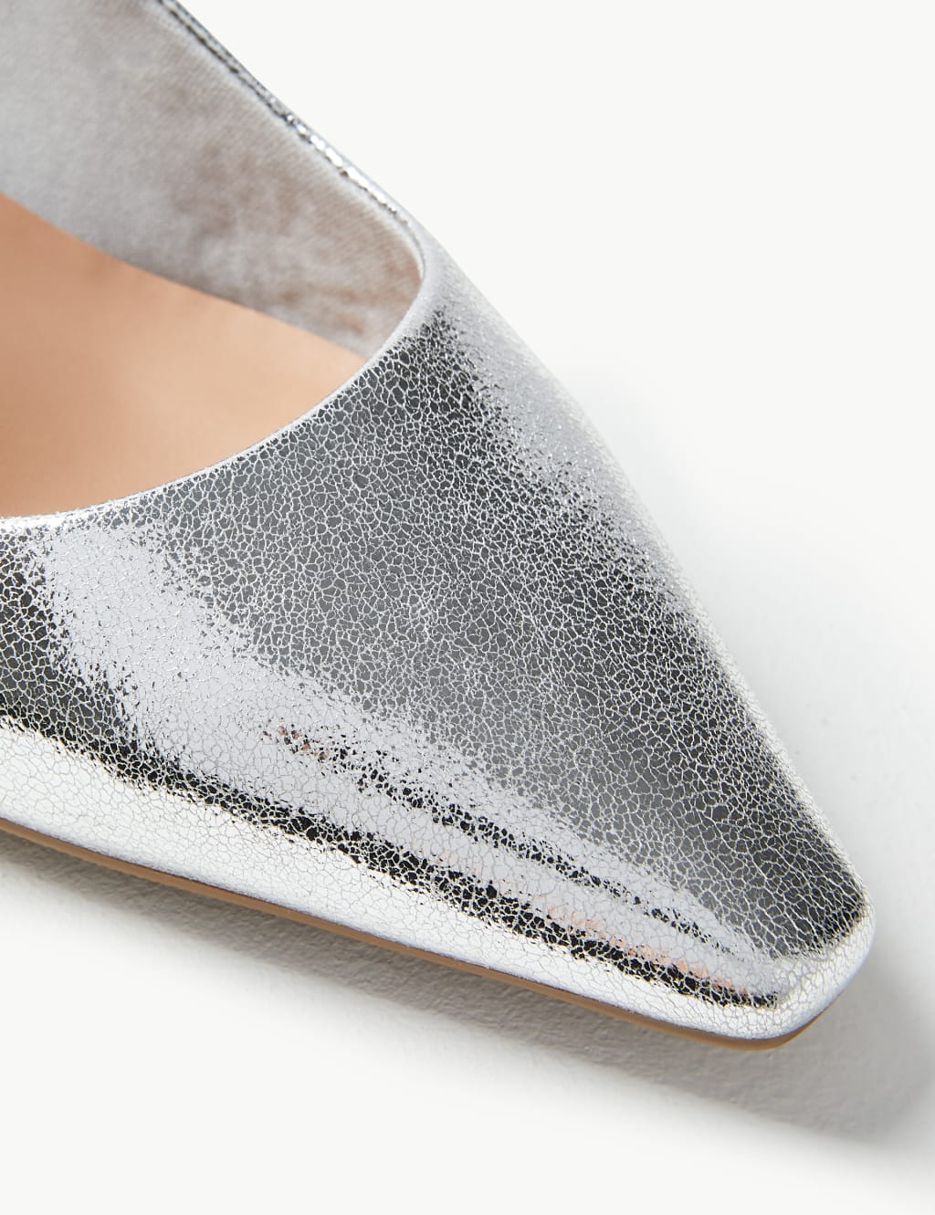 Wide Fit Kitten Heel Court Shoes 4 of 5