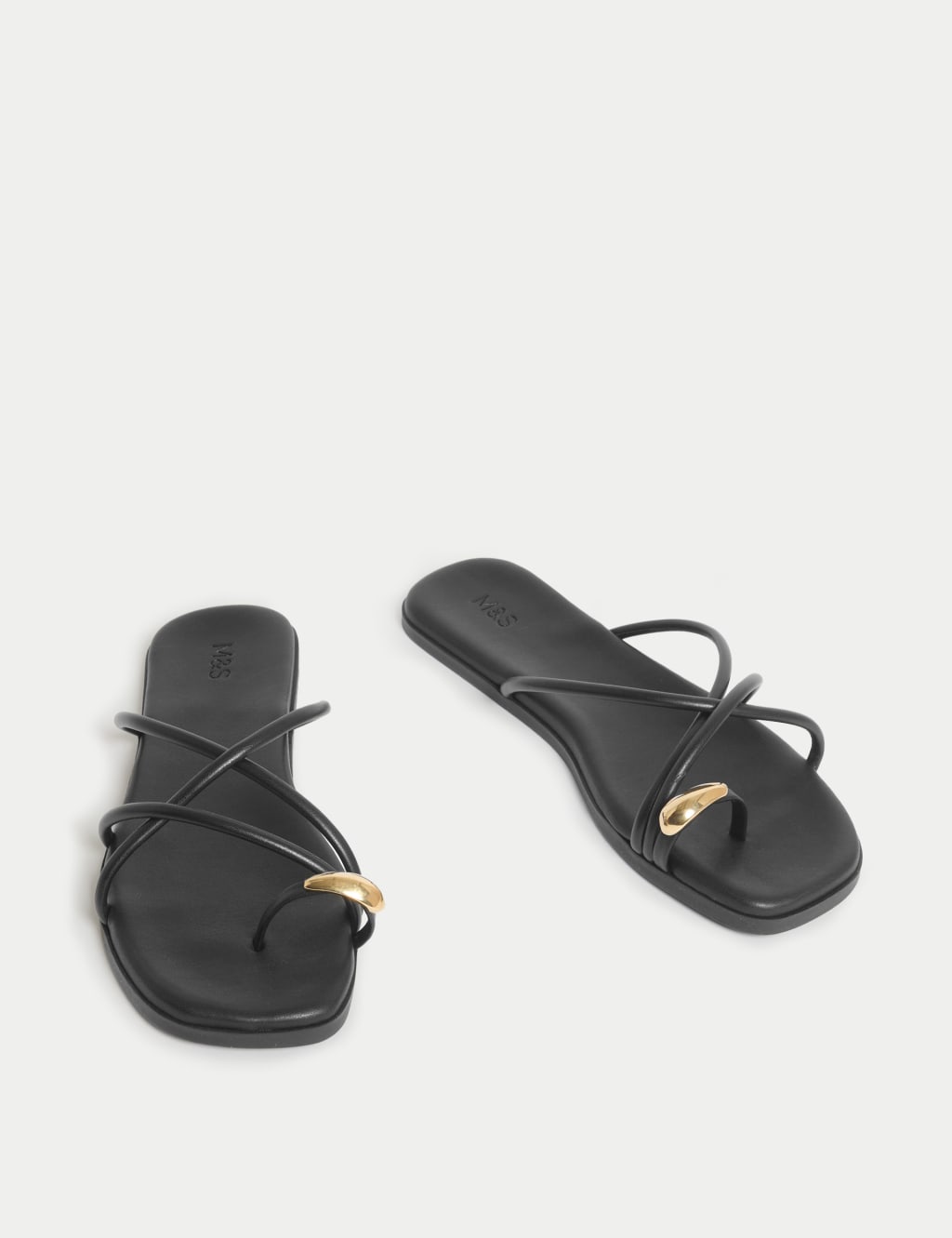 Flat Toe Loop Mules 2 of 3