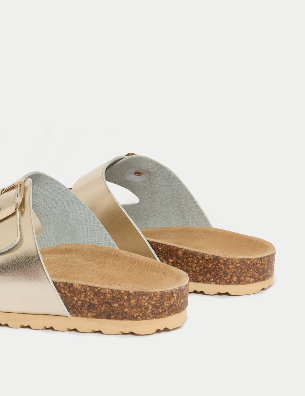 Leather Buckle Footbed Mules 3 of 3