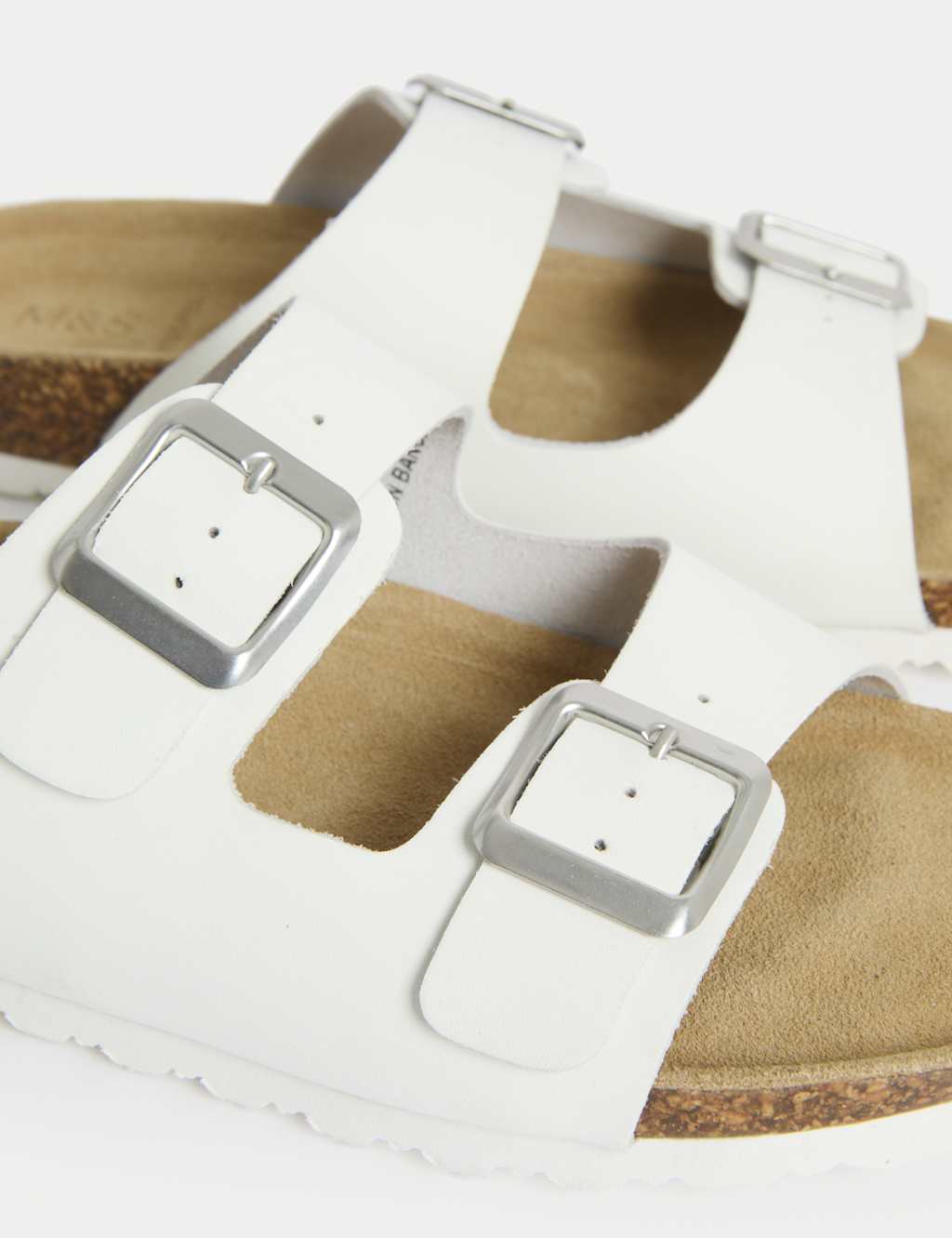 Leather Buckle Footbed Mules 3 of 3