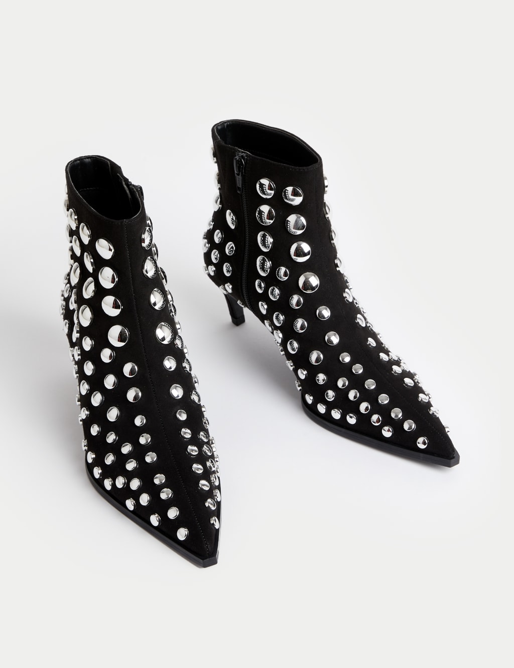 Studded pointed boots deals