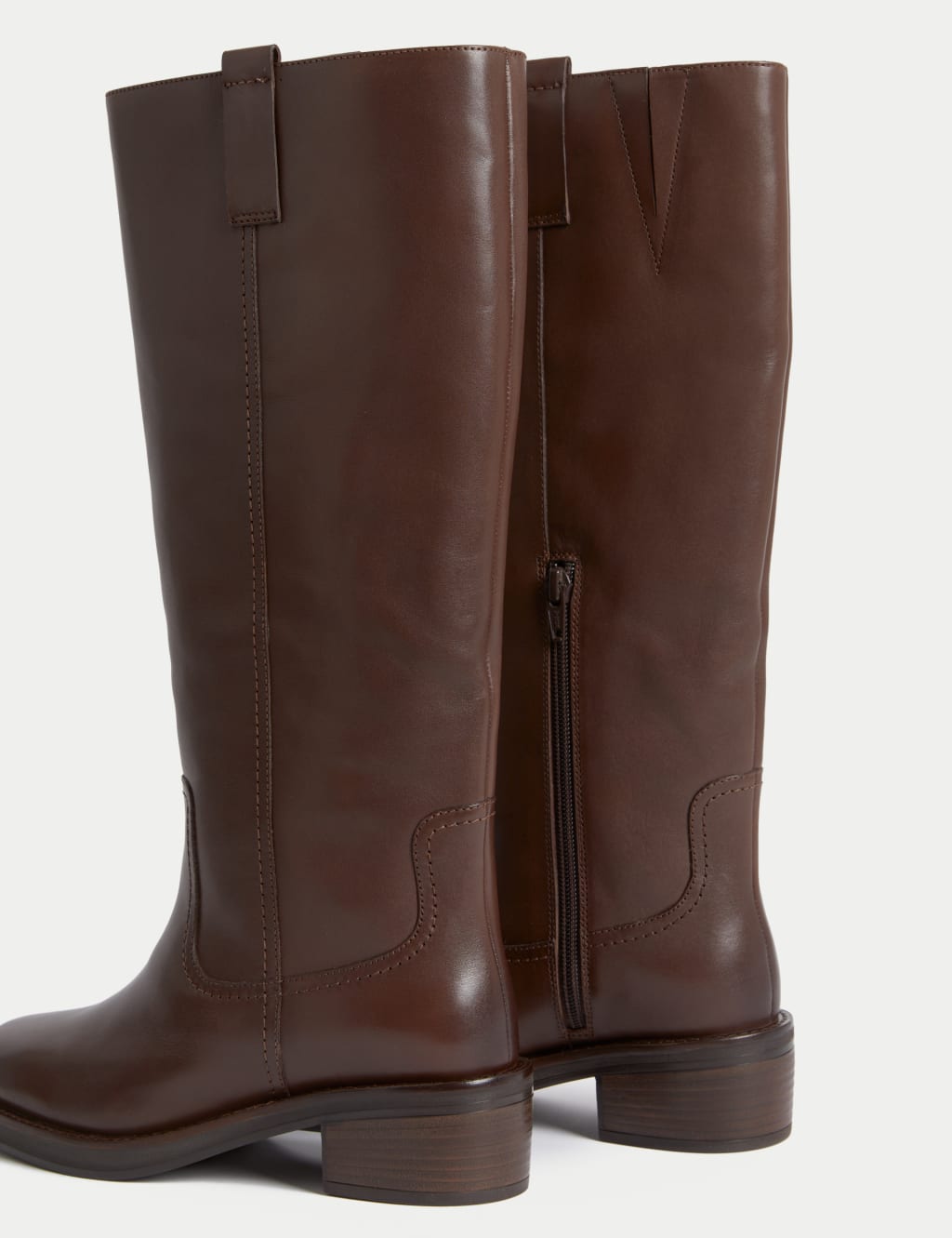 Leather Knee High Boots Per Una M S