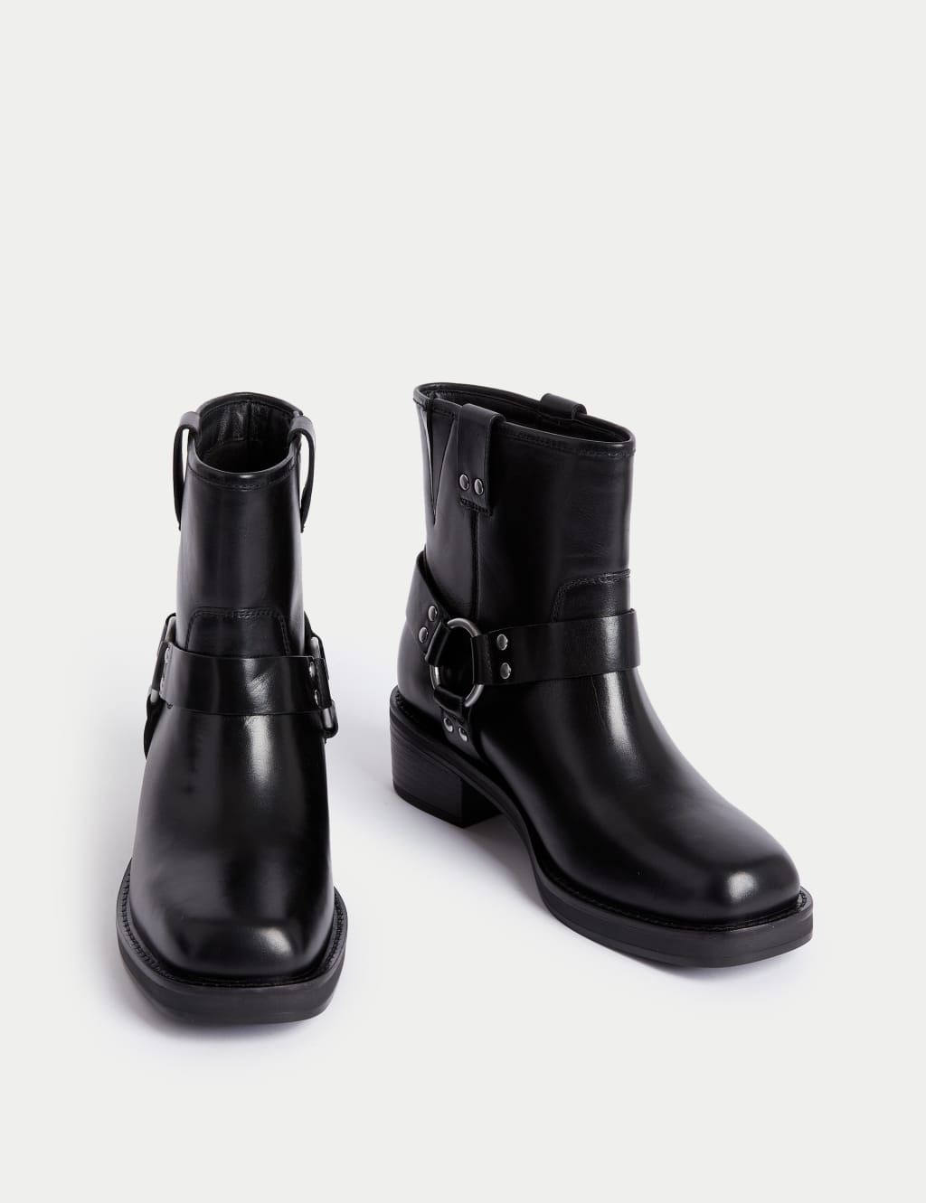 Marks and spencer biker boots best sale