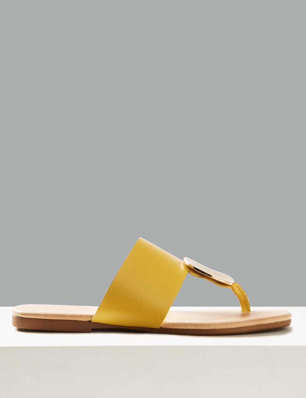 M&s yellow sandals sale