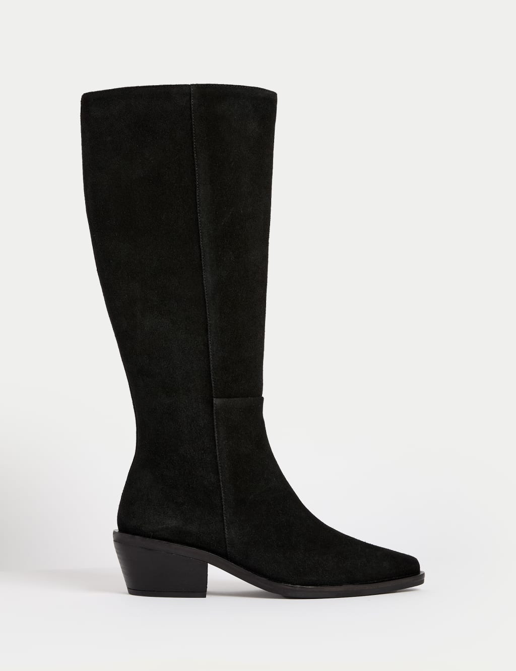 Mid knee high boots shop