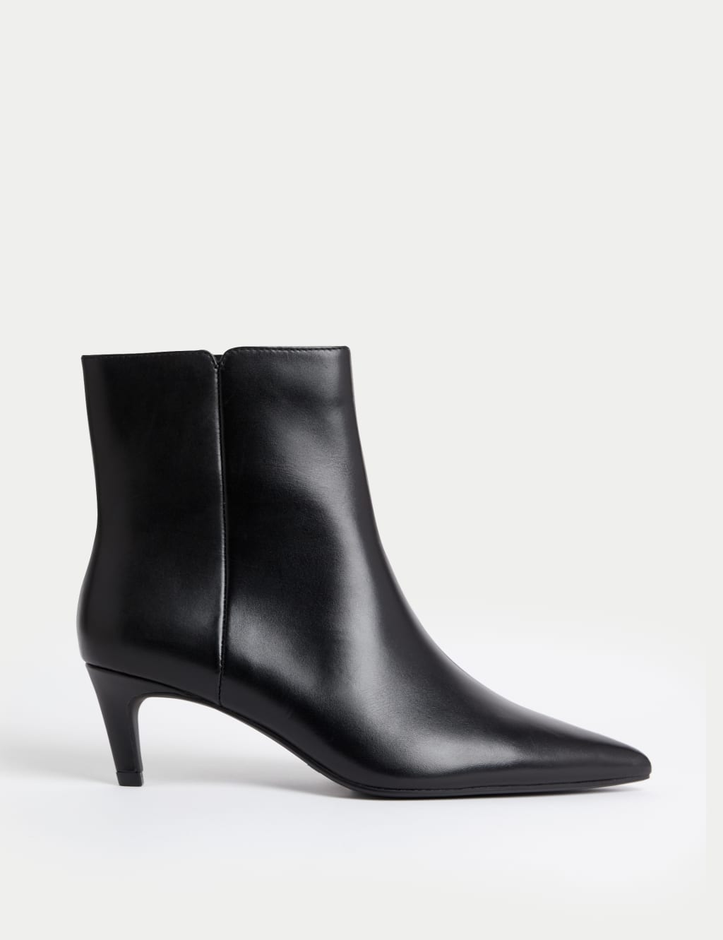 Pointed kitten heel boots clearance