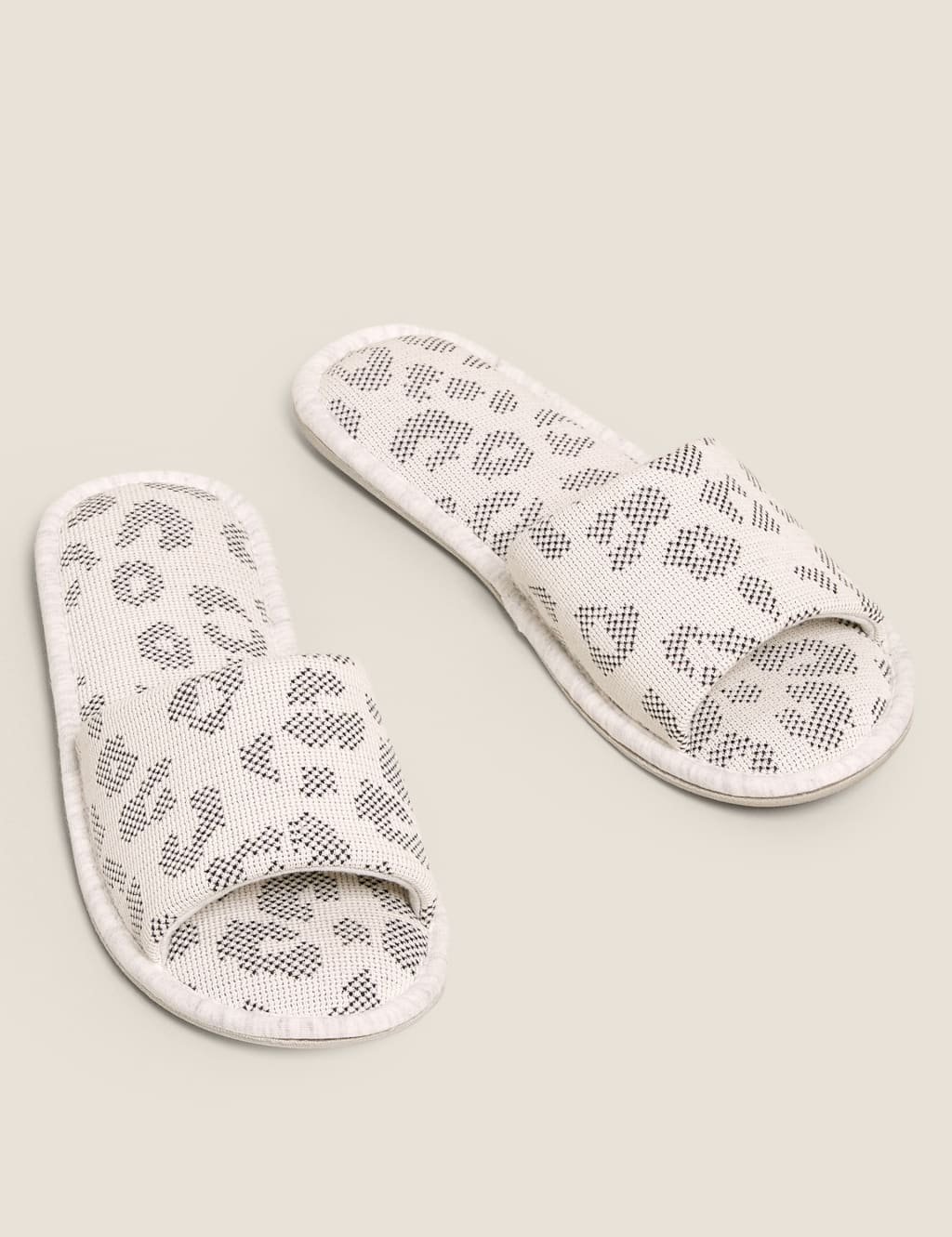 Open Toe Mule Slippers 2 of 5