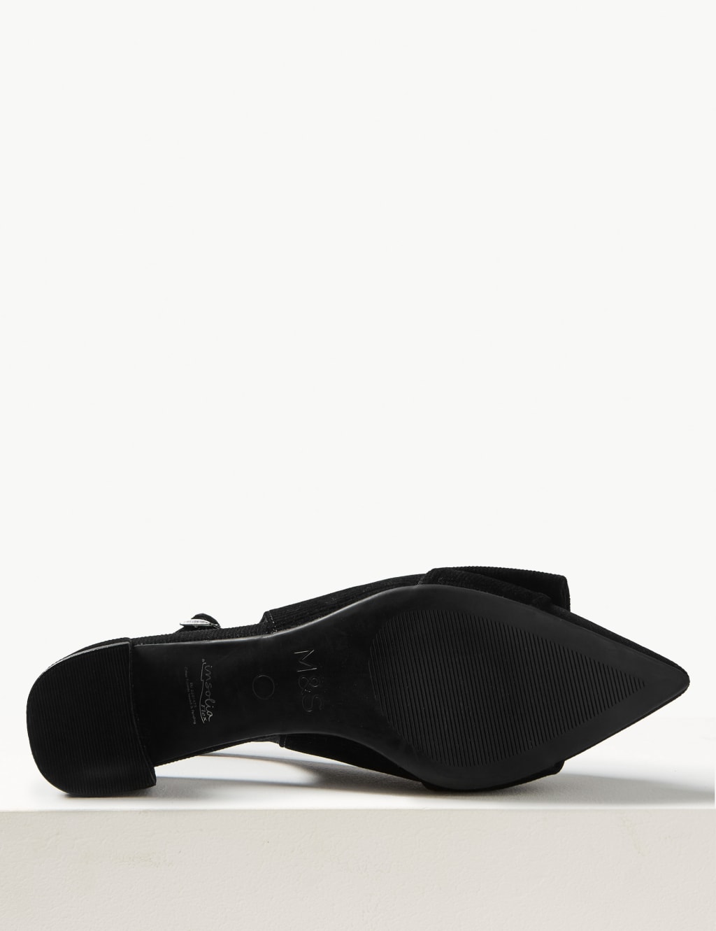 Jewel Block Heel Slingback Court Shoes 6 of 6