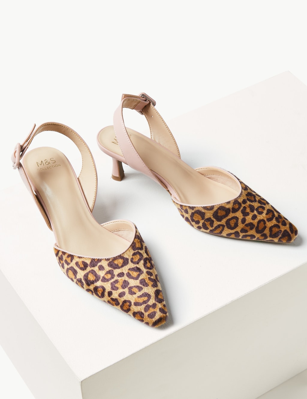 Marks and spencer animal print shoes on sale