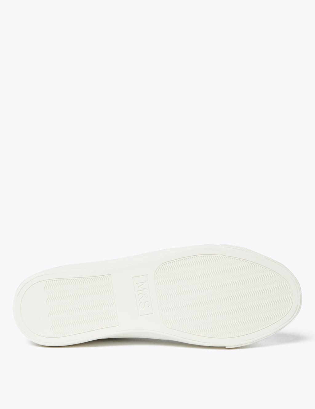 M and s white trainers on sale