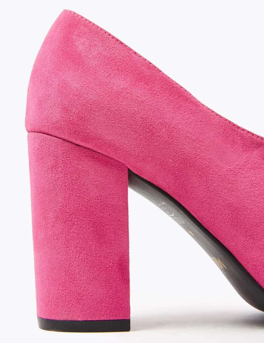Peep Toe Block Heel Shoe Boot 4 of 5