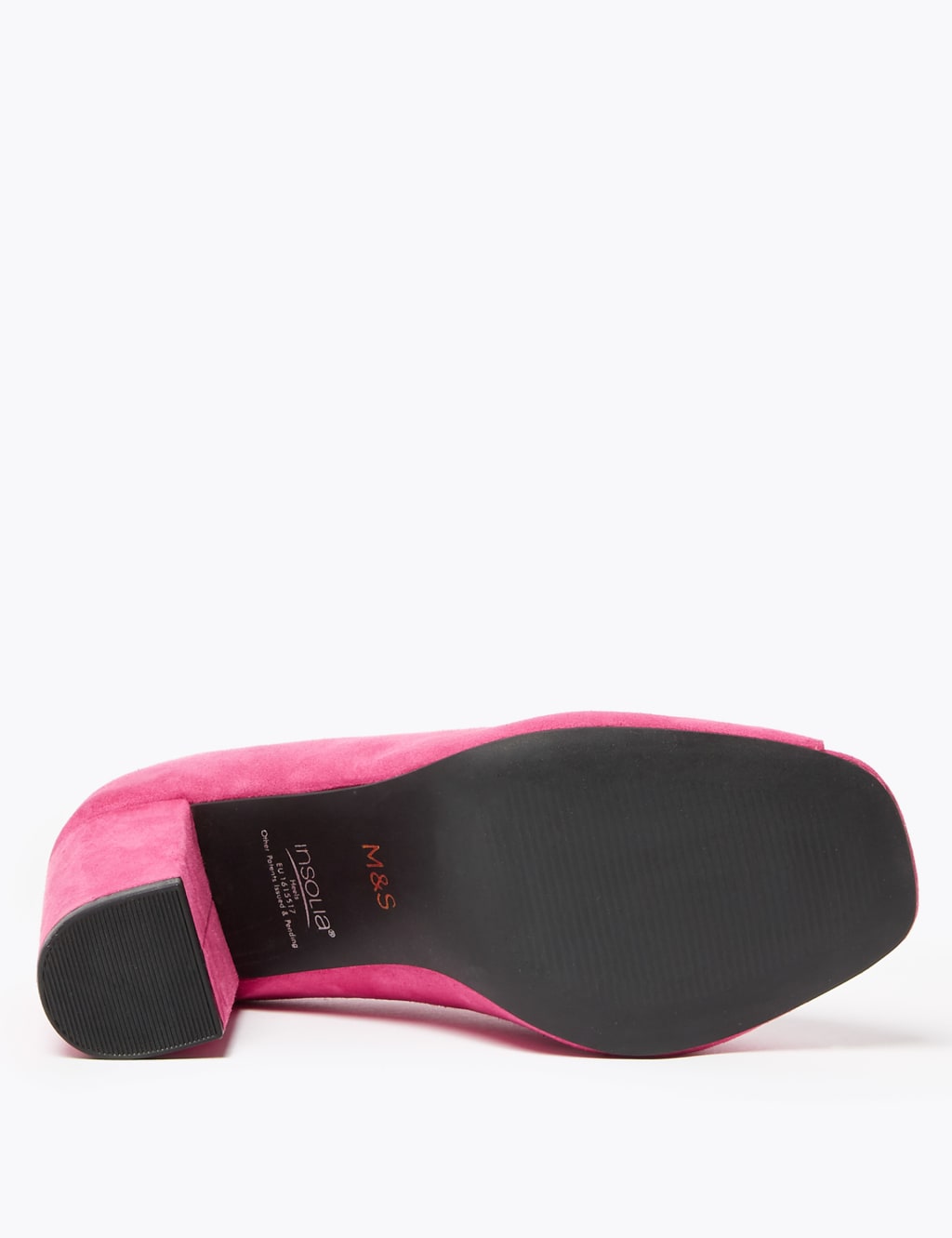 Peep Toe Block Heel Shoe Boot 5 of 5