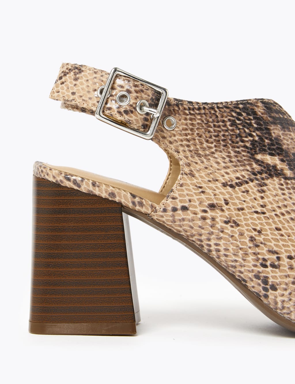 Block Heel Slingback Shoes 4 of 5