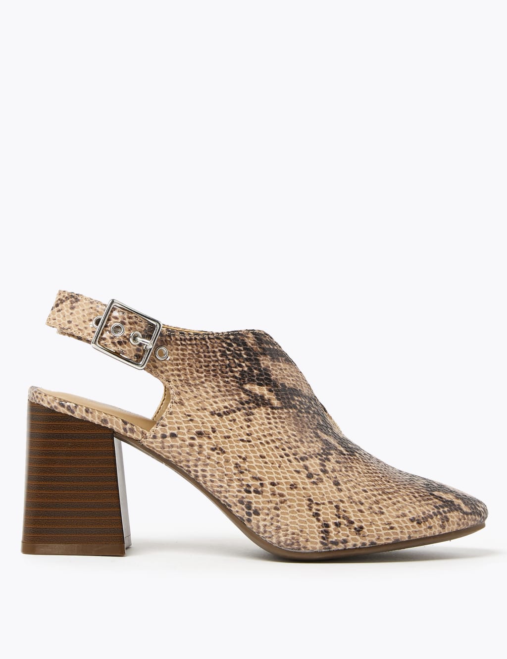 Block Heel Slingback Shoes 2 of 5