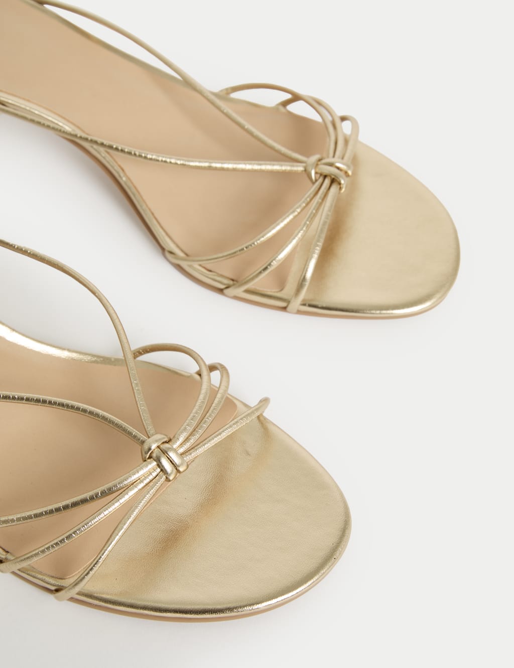 Buckle Strappy Stiletto Heel Sandals 3 of 3