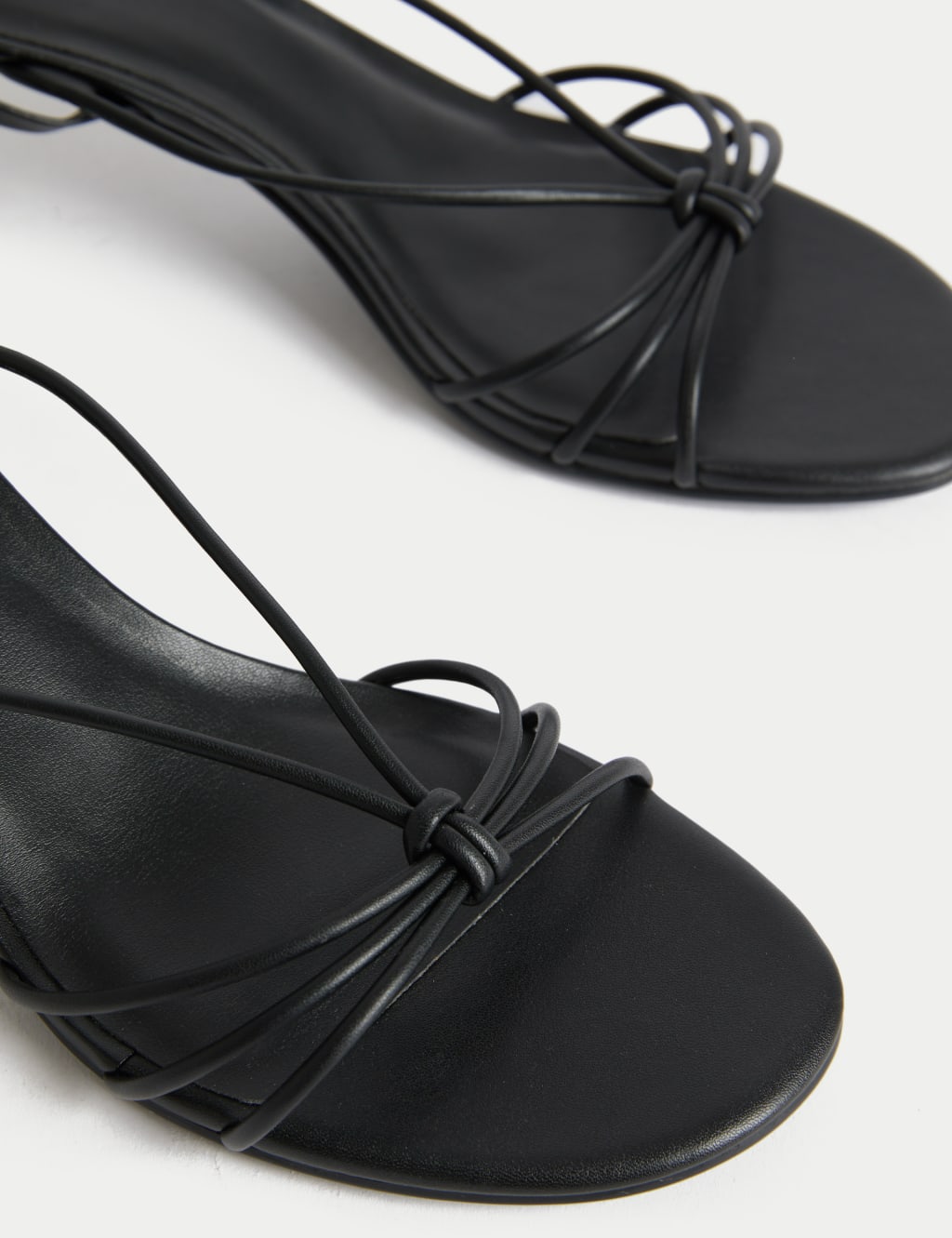 Buckle Strappy Stiletto Heel Sandals 3 of 3