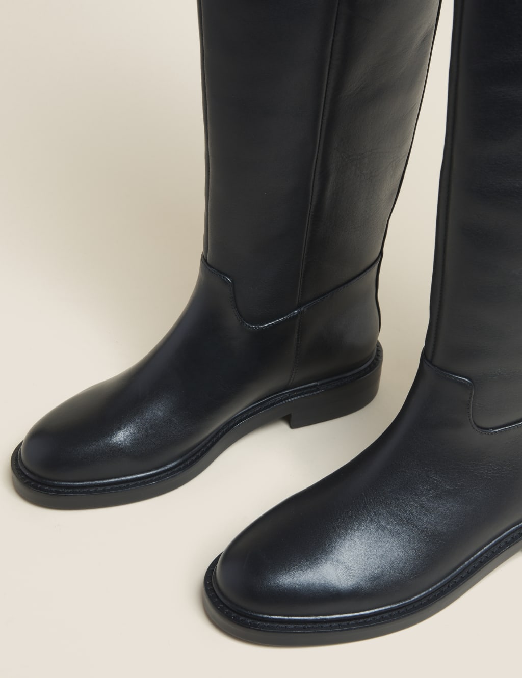 Marks and spencer black knee high boots new arrivals