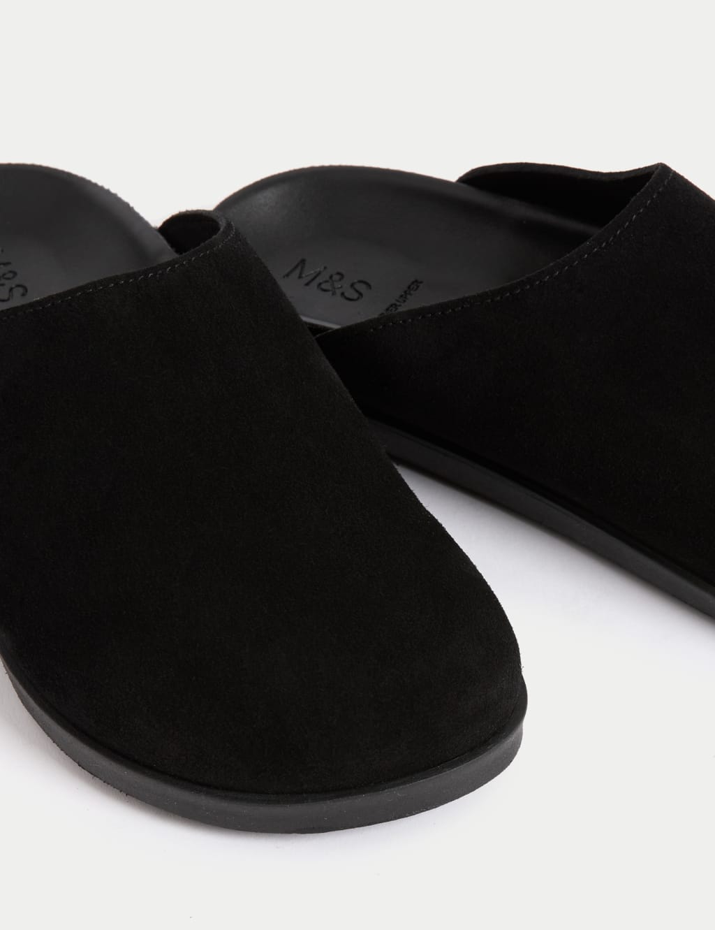 Suede Flatform Mules M S Collection M S