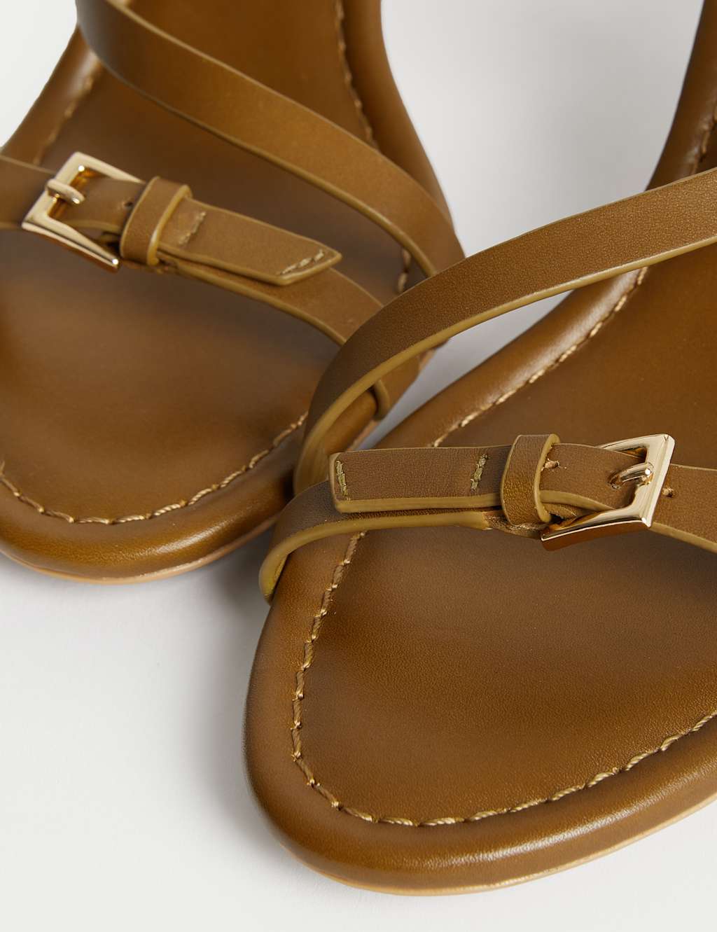 Buckle Kitten Heel Sandals 3 of 3