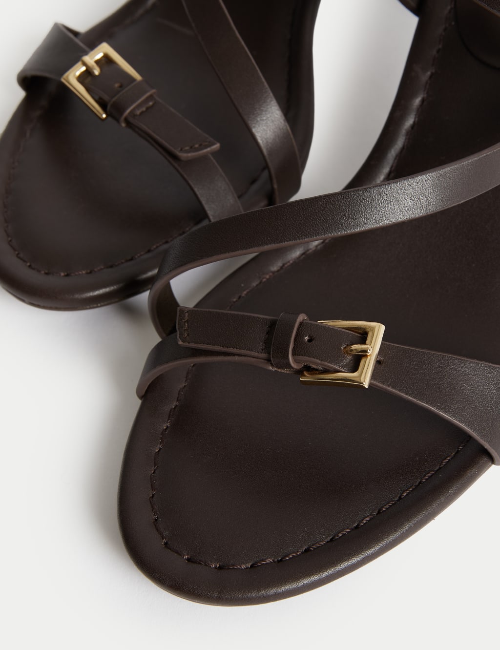 Buckle Kitten Heel Sandals 3 of 3