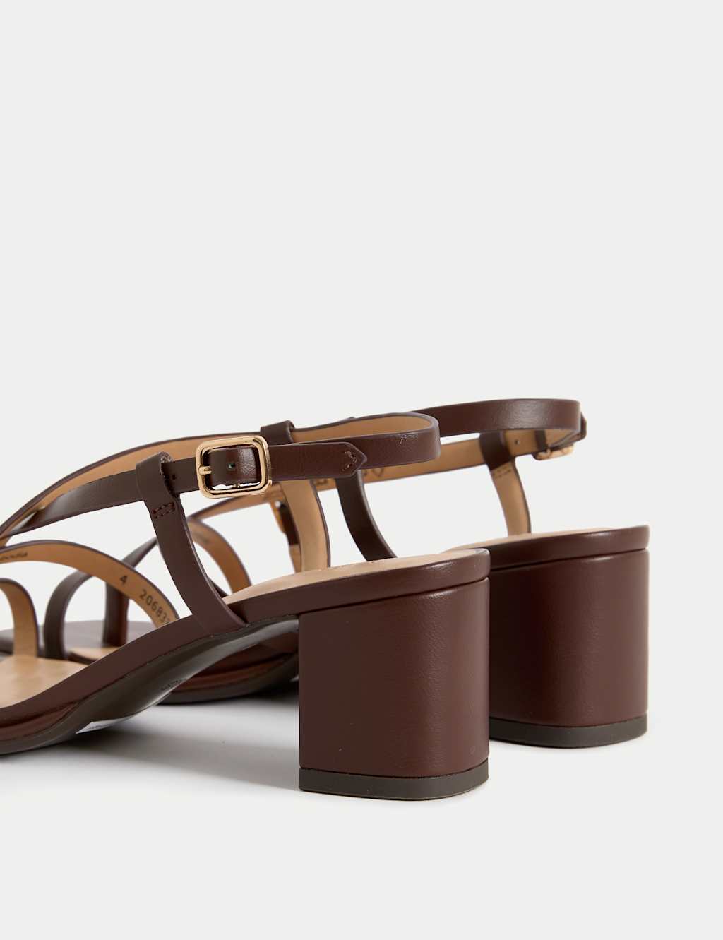 Buckle Block Heel Sandals 3 of 3