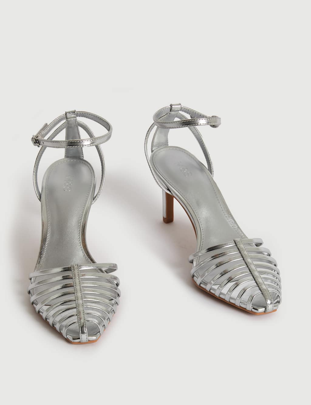 Strappy Stiletto Heel Sandals 2 of 3