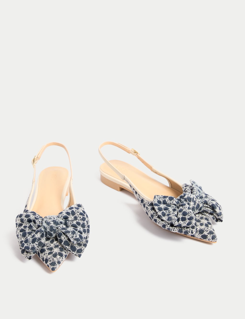 Floral Flatform Slingback Sandals 2 of 3