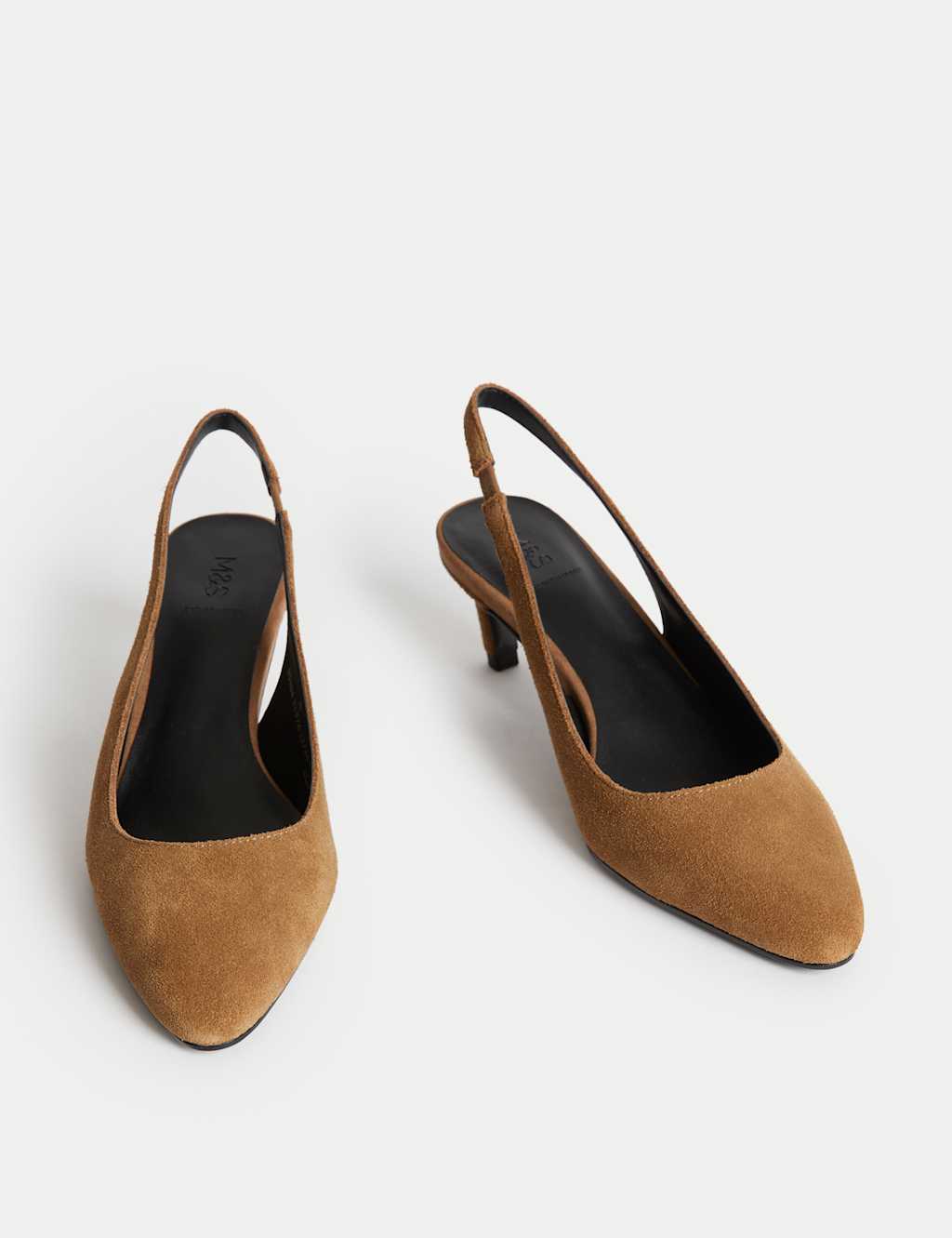Suede Stiletto Heel Court Shoes 2 of 2