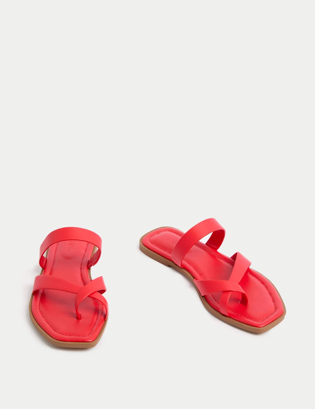 Toe Loop Strappy Flat Mules 2 of 3