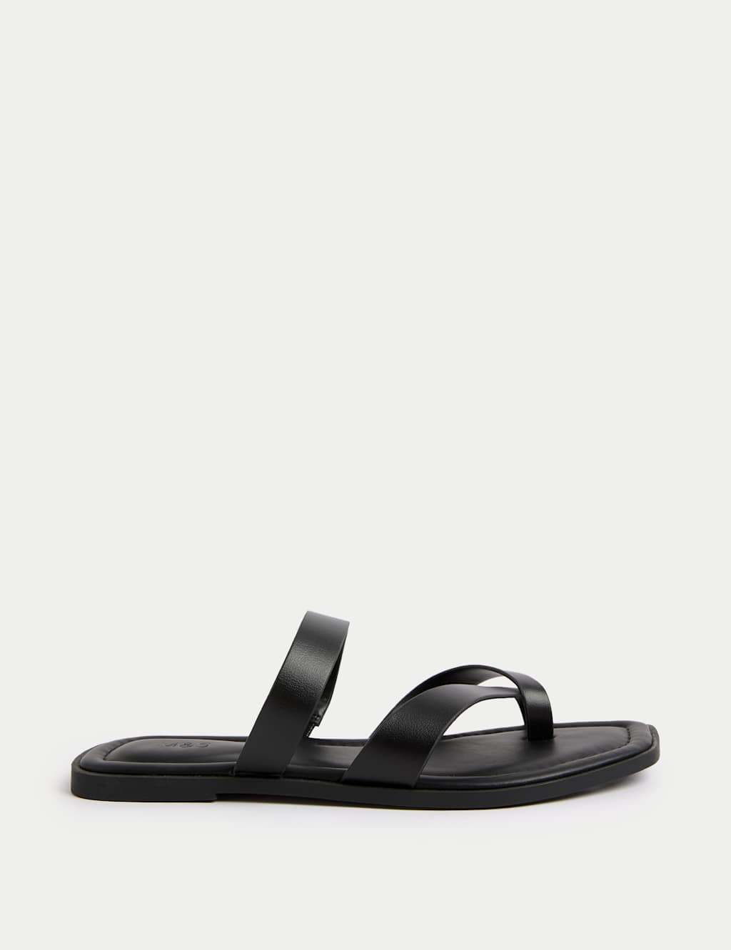 Toe Loop Strappy Flat Mules 1 of 3
