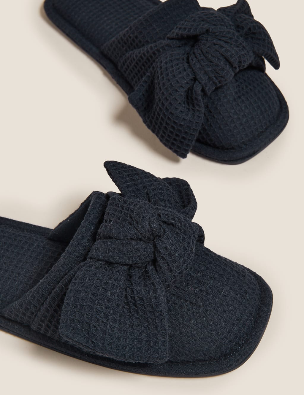 Bow Square Toe Mule Slippers 5 of 6
