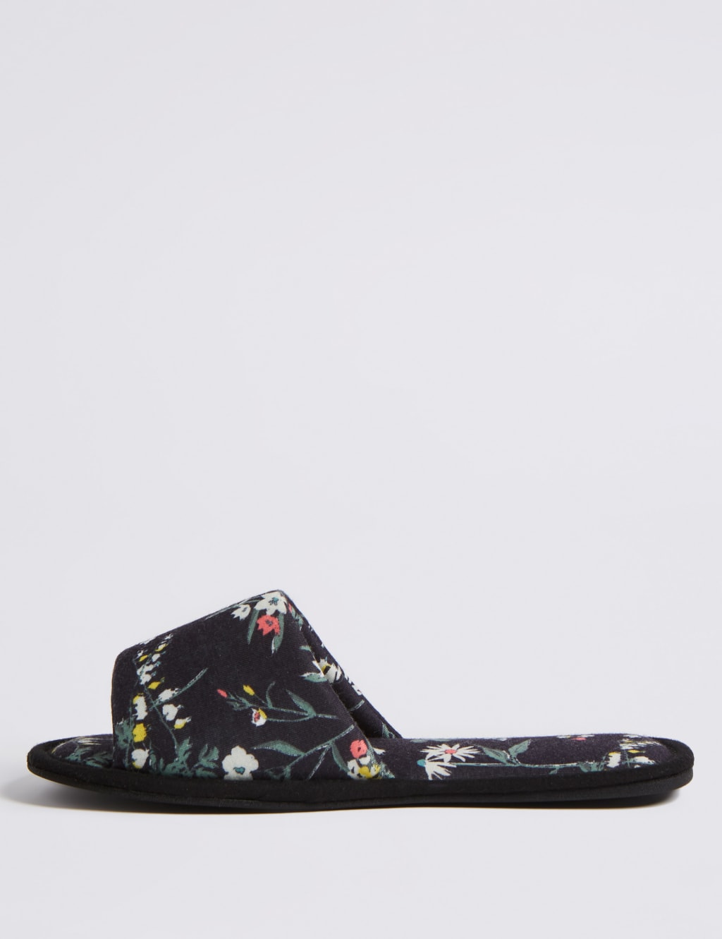 Floral Print Mule Slippers 5 of 6