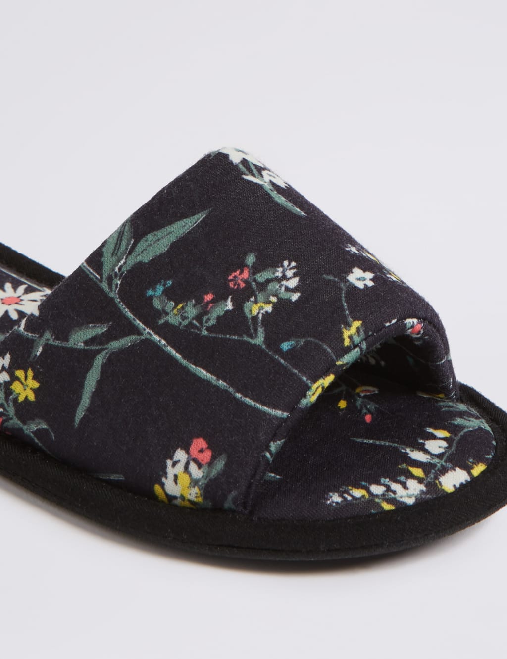 Floral Print Mule Slippers 6 of 6