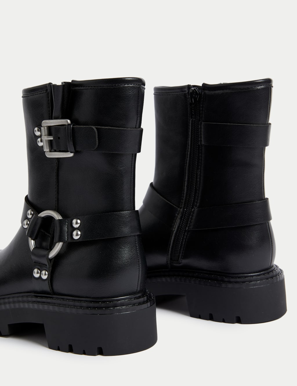 M&s ladies biker boots 2025
