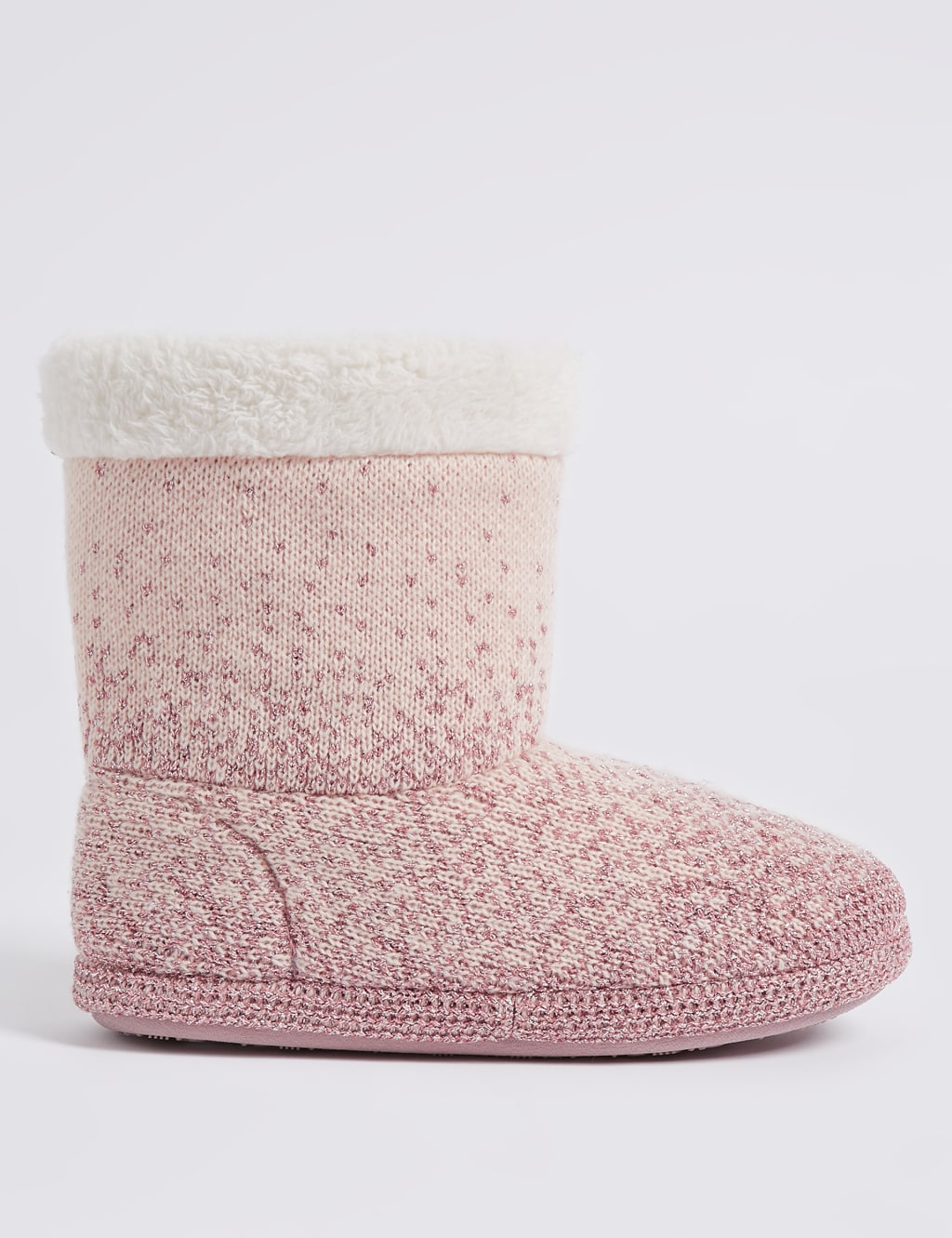 Glitter Ombre Slipper Boots 2 of 6
