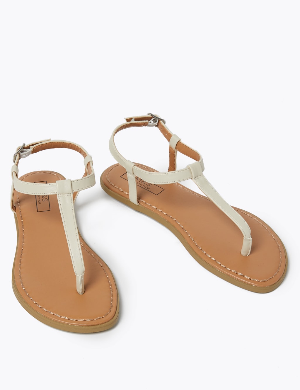 Flat T Bar Sandals M S Collection M S