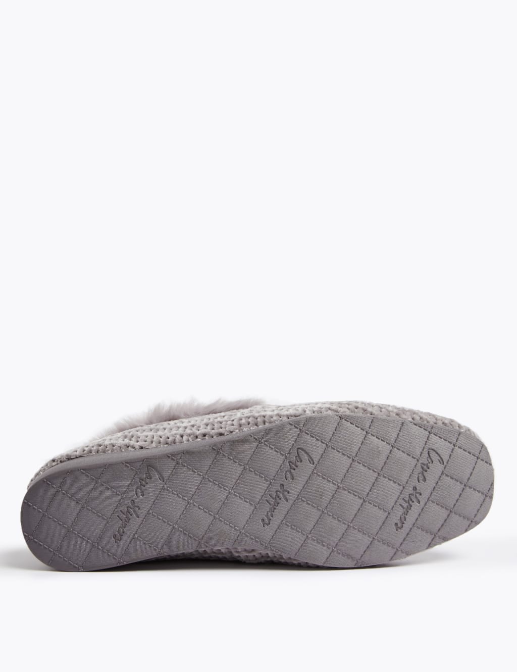 Chenille Square Toe Ballerina Slippers 4 of 4