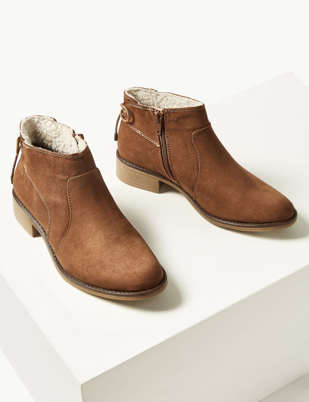 Marks and spencer suede ankle boots clearance