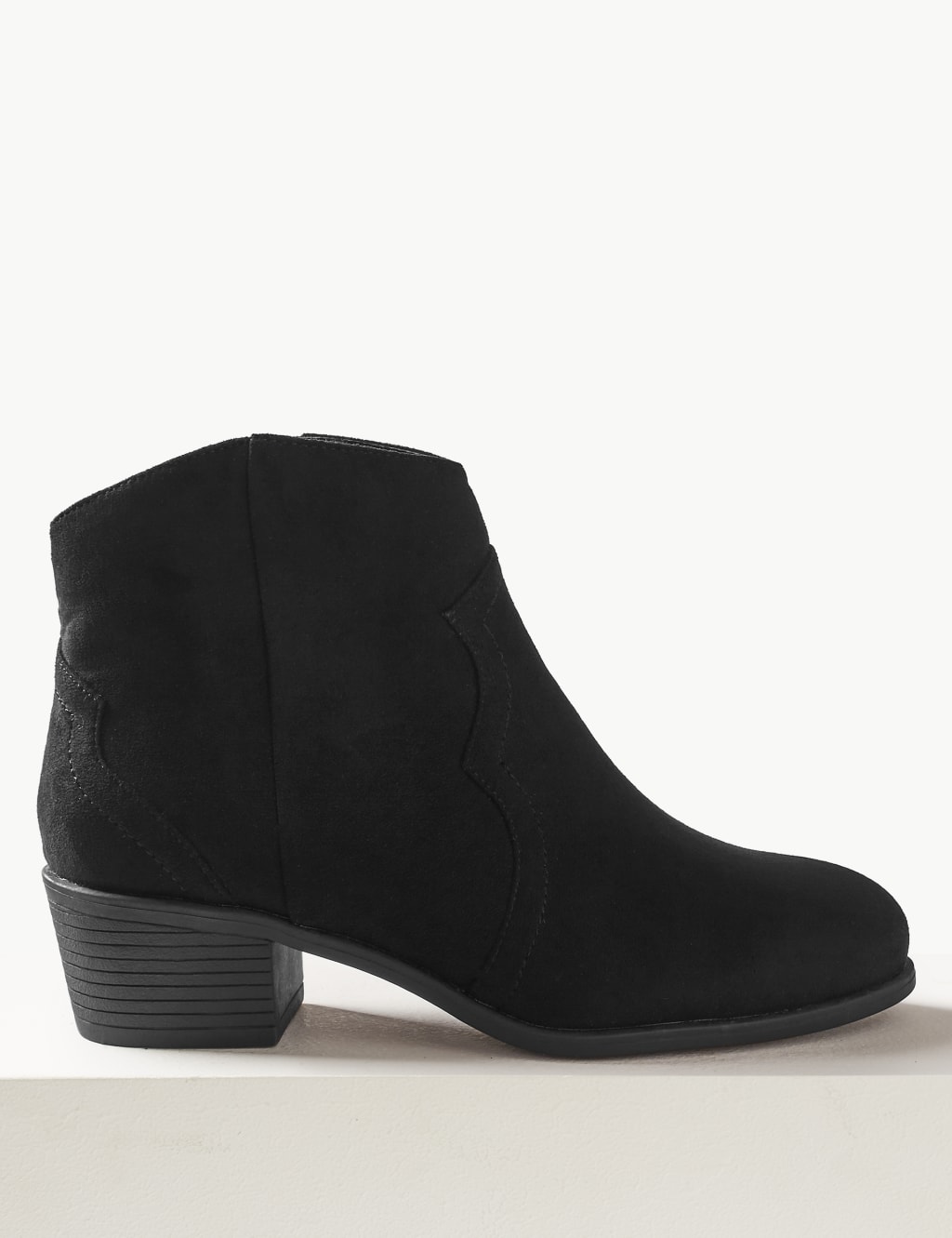 Wide Fit Western Ankle Boots 2 of 5