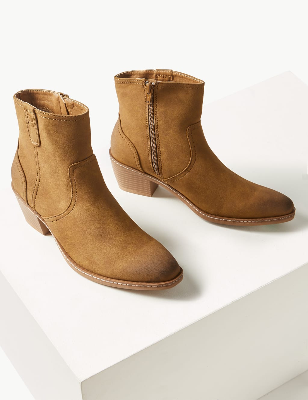Almond Toe Ankle Boots 3 of 5