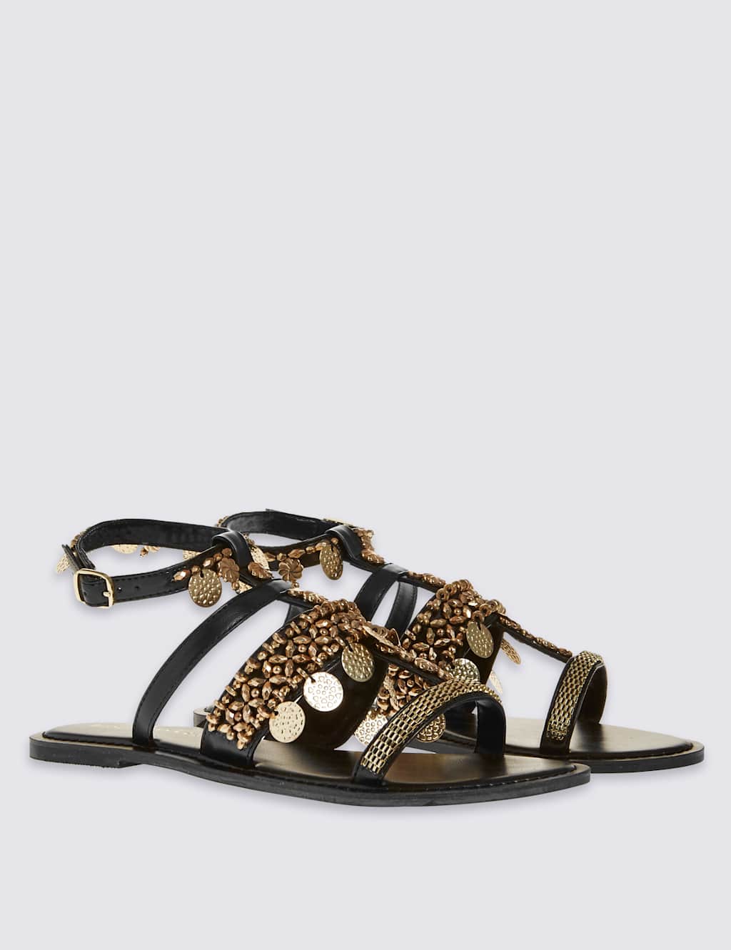 Coin Detailed Sandals 3 of 6
