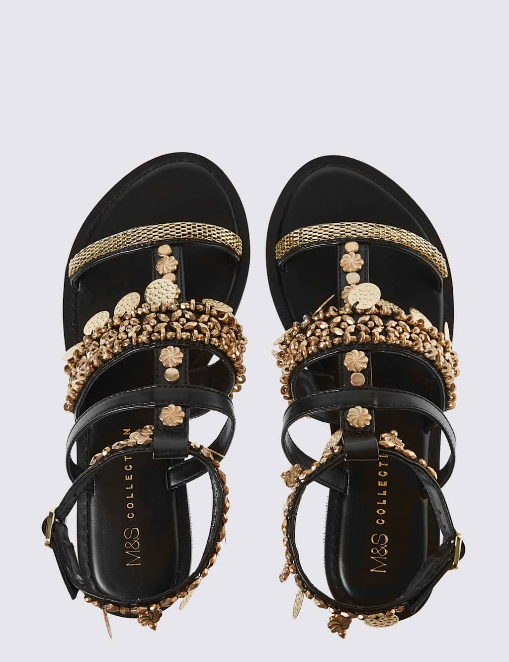 Coin Detailed Sandals 4 of 6