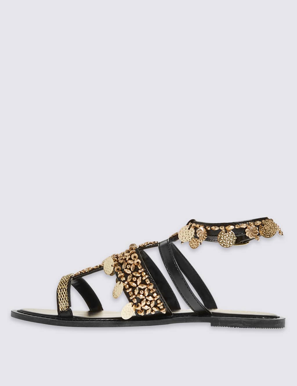 Coin Detailed Sandals 5 of 6