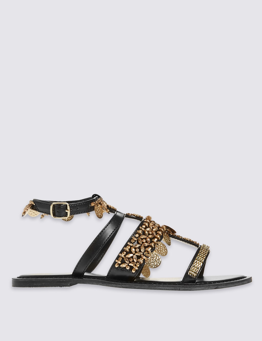 Coin Detailed Sandals 2 of 6