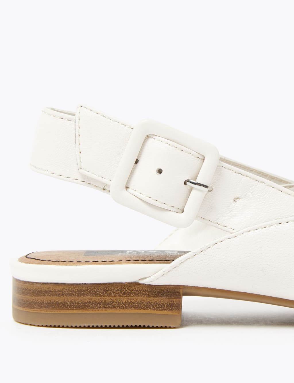 Leather Slingback Loafers 4 of 5