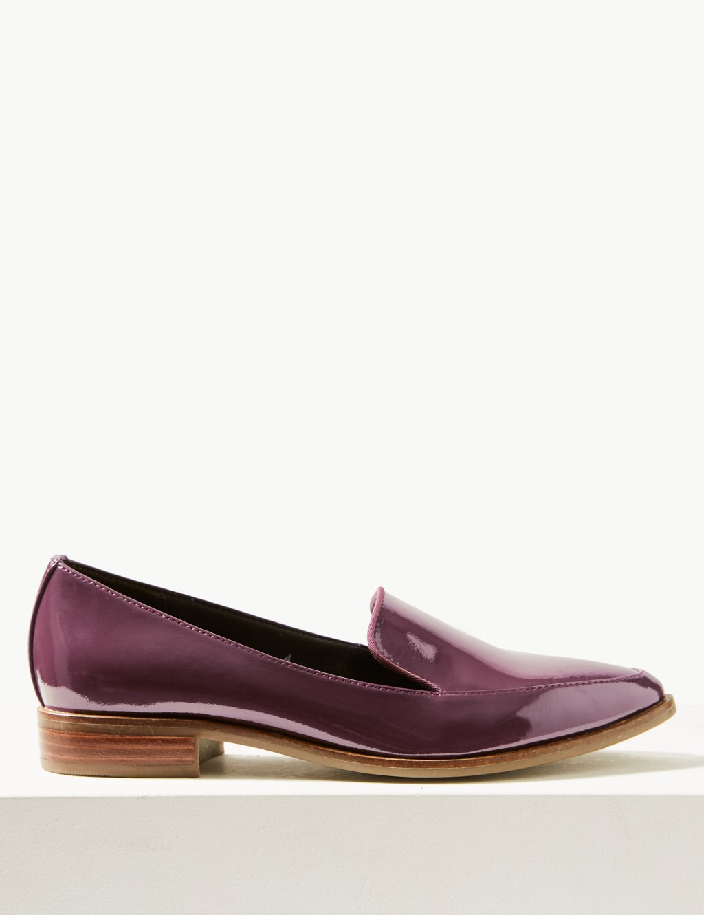 Leather Patent Loafers 2 of 6