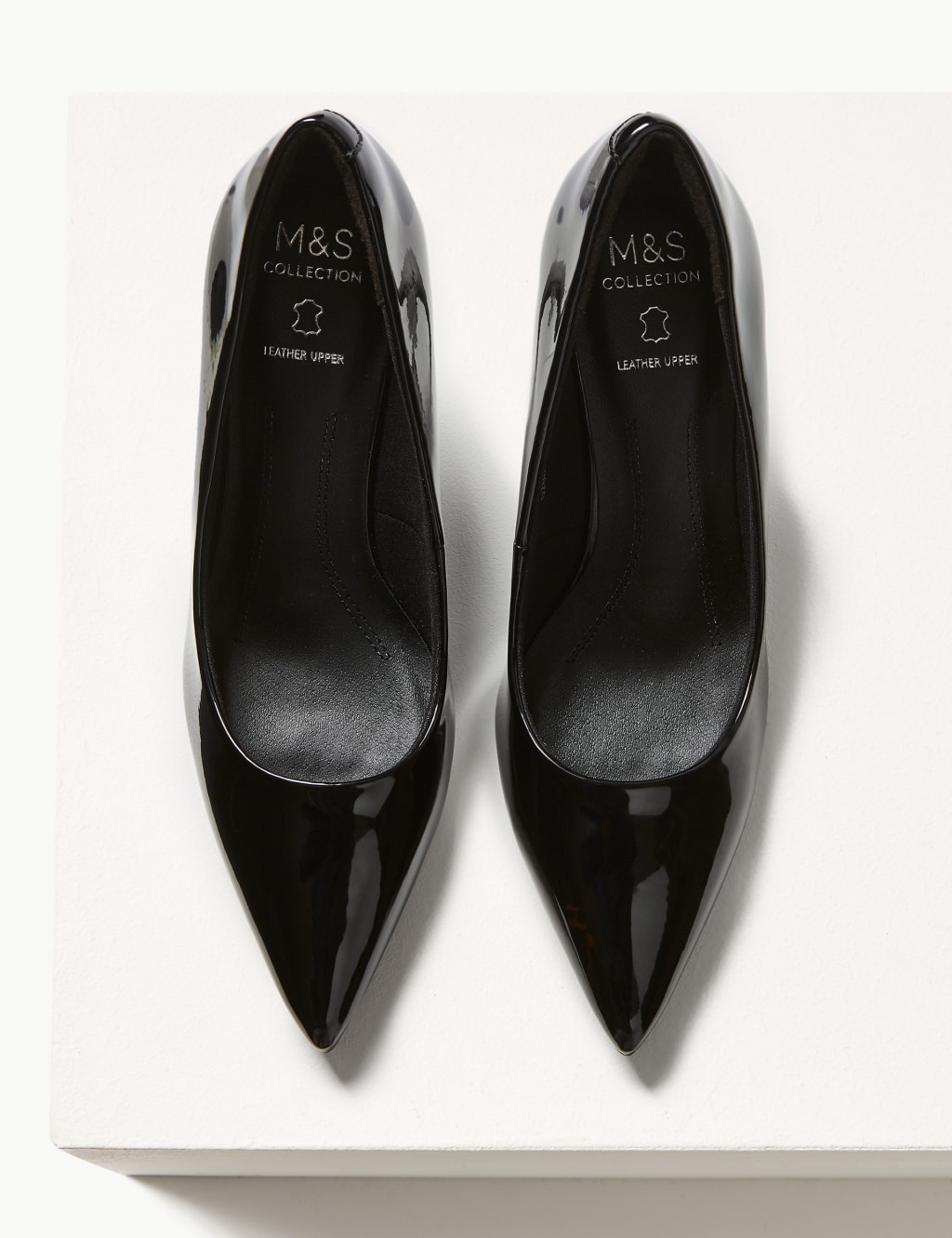 Stiletto Heel Court Shoes M S Collection M S