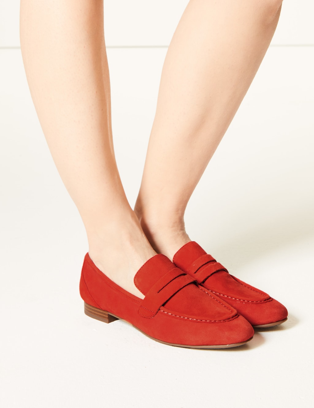 Marks and spencer penny loafers discount