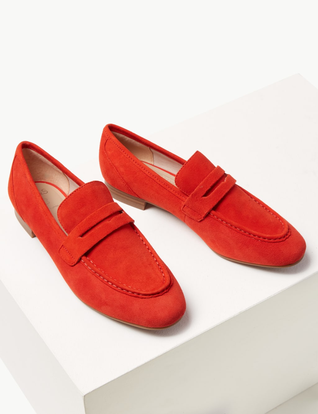 Marks and spencer penny loafers online